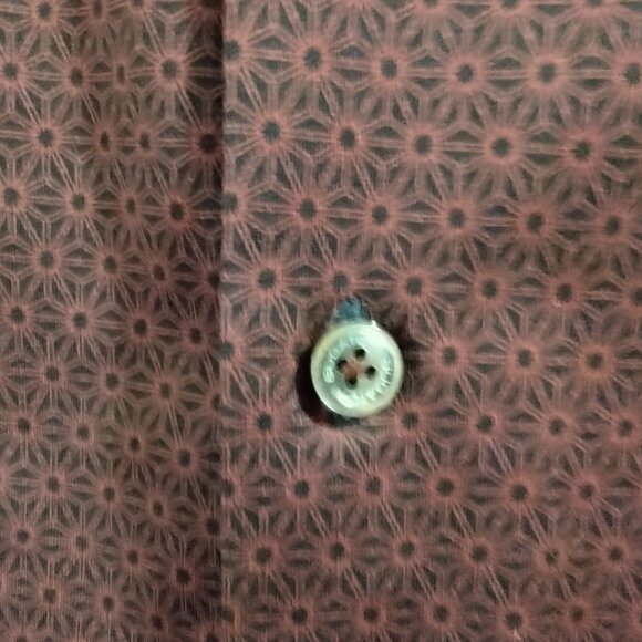 Bugatchi Shirt - Plum Size: S - Picture 2 of 10